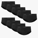 Hanes Men's Underwear Brief Pack, Cotton Briefs, Moisture-wicking Underwear for Men, 9-pack L