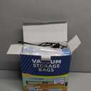 12Pack Vacuum Storage Bags with Electric Pump (3 Large, 3 Medium, 4 Small, 2 Roll Up Bags), Space Saver Bag for Clothes, Duvets, Pillows, Mattress, Blanket, Comforters,Travel