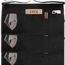 Xeoxarel Aprons with 4 Pockets (Available in 3 Pack / 7 Pack) 23.5'' X 11.5''