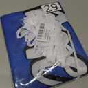 Happy 10th Birthday Decorations,10th Blue & Silver Balloon Large Birthday Hanging Banner Sign,Cheers to Ten Years Old Bday Party Supplies.