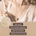 3 x Kcctoo Lucky Necklace Connectors for Multiple Necklace Layering Clasps 18K Gold and Silver Womens Jewelry Separators