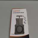 DUMPMAN RV Waste Gate Valve with Flow Control Handle, Fit for 3" Sewer Pipe, Waste Valve for Camping