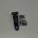 Braun Electric Shaver for Men, Series 5 5120s, Wet & Dry Shave, Turbo Shaving Mode, Foil Shaver, Engineered in Germany, with Beard Trimmer & Attachments, Blue