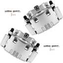 cciyu 18B4895 18B4894 Rear Left & Right Brake Calipers With Bracket For Dodge For Ram 1500 2006-2008,For Dodge For Ram 2500 2003-2008,For Dodge For Ram 3500 2003-2008