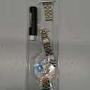 MioHHR Slim Metal Band Compatible with Apple Watch Band 42mm(Series 11 10) 41mm(Series 9 8 7) 40mm(Series 6 5 4 SE3/2/1) 38mm(Series 3 2 1),Stainless Steel iWatch Bands for Women,Silver/Gold