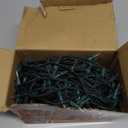 Meonum Chasing Christmas Lights, 8 Function Controller Clear Mini Bulbs Green Wire Indoor String Lights, 71 Feet Long Holiday Decor, for Christmas Tree(Warm White,150 Bulbs)