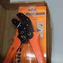 Twidec/290PCS Car Electrical Wire Terminal Pins Connector 1/1.5/1.8/2.2/2.8/3.5mm 21Type Auto Electric Connector Pins Terminal Non-Insulated Plug Removal Male Female Crimp Pins with Crimping Pliers