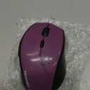 TECKNET Bluetooth Mouse, 4800 DPI Wireless Mouse, 2-Year Battery 6 Adjustable DPI, 6 Buttons Compatible with Laptop/Windows/Computer - Purple