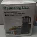 Cold Press Juicer, 5.5inch Wide Feed Chute Juicer Machine, Slow Masticating Juicer for Whole Vegetables & Fruits, Black