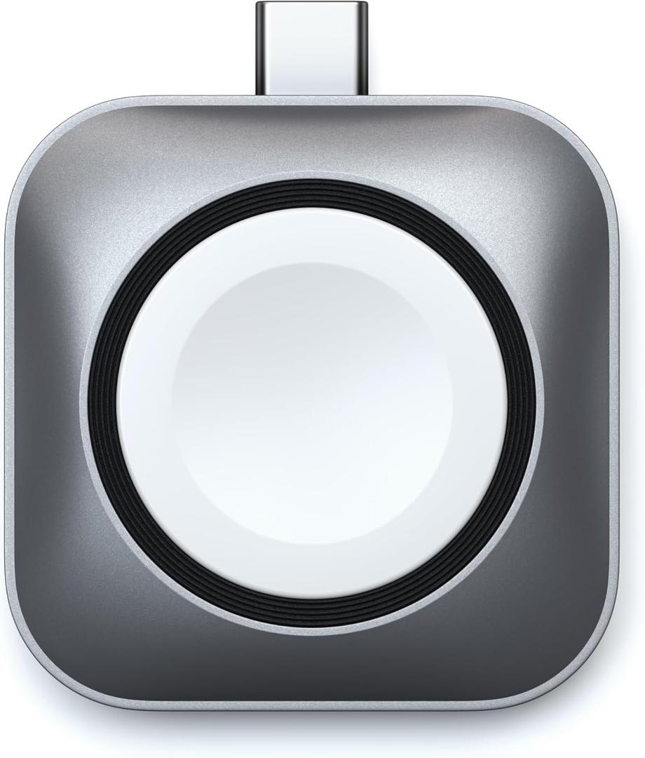 Satechi Apple Watch Charger USB C [MFi-Certified] Portable Watch Charger  Compatible with Apple Watch Ultra & SE (3-1), Apple Watch Series (11-1), and AirPods (3/2) (Cable Not Included)