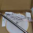 LBW Plant Grow Light,72 LEDs Full Spectrum Grow Lamp for Indoor Plants,Bamboo Plant Lights with 4/8/12H Timer,Height Adjustable,Ideal for Large Tall Plants,Bamboo