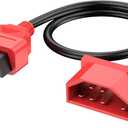 Autel 7 Pin OBD1 to OBD2 Adapter Cable for Ford, 7Pin OBD1 to 16 Pin OBD2 Diagnostic Cable, Fit for Ford Vehicles with 7Pin Port, Work with Scan Tool and Code Reader