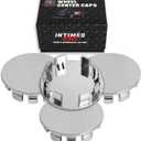 62MM 2.4 Inch Wheel Center Caps Rim Wheel Center Hub Caps, Pack of 4 Chrome