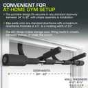 ProsourceFit Pull Up Bar for Multi Use Fitness & Home Gym Exercise