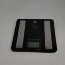 Weight Watchers Scales by Conair BathroomScale for Body Weight,Glass Digital Scale with Body Analysis Measures Body Fat, Body Water,BMI, & Bone Mass for 4 Users, Measures Weight up to 400 Lbs.in Black