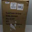 RV Cover, Upgraded Heavy Duty Waterproof RV Travel Trailer Cover Thick 7 Layers Top Fits 30'-33', Anti-UV & Windproof Camper Cover with Tongue Jack Cover, Tire Covers and Gutter Covers