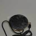 Smart Coffee Mug Warmer, 3 Levels Temperature Setting USB Powered Beverage Cup Warmer for Home Kitchen Office Desk Use(Gold)