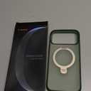 TORRAS Ostand Q3 Air for iPhone 17 Pro Max Case with 360 Magnetic Stand, Fit for MagSafe, Mil-Grade Drop, Camera Control Button, Shockproof Phone Case for iPhone 17 Pro Max 6.9", Evergreen