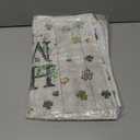 2 x Artoid Mode Wood Clover Shamrock St.Patrick's Day Kitchen Dish Towels, 18x26 Inch Farmhouse Holiday Spring Decoration Cleaning Set of 2