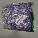 Trounistro 8 Pieces Graduation Cords Yarn Honor Cords with Tassel for College Graduation Students (White with Purple)