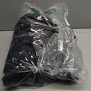 Smiry Waterproof Couch Cushion Covers, Stretch Jacquard Thick Sofa Cushion Covers, Washable Seat Slipcover Elastic Furniture Protector for Pets, Kid (3PC, Black)