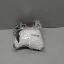 Women's 2025 Fall Dress Sexy Crew Neck Puffy Long Sleeve Bubble Party Club Bodycon Mini Dresses (15brown) S