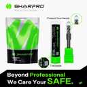 SHAPPRO 1/2 Inch Dia Carbide Square End Mill, 4 Flute CNC End Mills, Heat-Resistant Metal Endmill Suitable Alloy Steel, Stainless Steel, Various Cast Iron