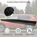 Front Left Side Lower Door Molding Trim Lower Door Decorative Protective Panel Compatible with Nissan Rogue 2021 2022 2023 Replace 80871-6RR0A 808716RR0A