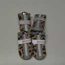 QUMY Dog Shoes for Small Dog, Puppy Dog Boots & Paw Protectors for Winter Snow Day, Summer Hot Pavement, Waterproof in Rain Weather, Ourdoor Hiking, Indoor Hardfloors with Skid-Resistant Sole (size 4: 1.89"x1.51"(L*W), Leopard)