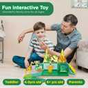 Magtiles | Magnetic Tiles for Kids Ages 4-8 Educational Toys Magnet Building Blocks 54 Set Montessori Cubes for Boys Girls Gift Birthday Present Sensory Learning