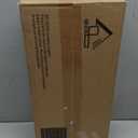 QEEIG White Bathroom Shelves Over Toilet - Wall Mounted Floating Shelves Farmhouse Shelf Toilet Paper Storage Small 16 inch Set of 2 (019-W2)