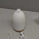 URPOWER 100ML Essential Oil Diffusers for Home with 7 LED Color Changing Lights, Timer & Auto-Off Ultrasonic Aromatherapy Diffuser Cool Mist Humidifer Scent Diffuser for Bedroom, Office, Yoga (Striped White)