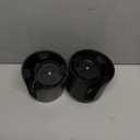 Upgraded Car Cup Holder Expander Adapter with Offset Adjustable Base, Compatible with Yeti 14/24/36/46oz Ramblers, Hydro Flasks 32/40oz, Other Large Bottles Mugs in 3.5"-4.0", 2 Pack (Black)