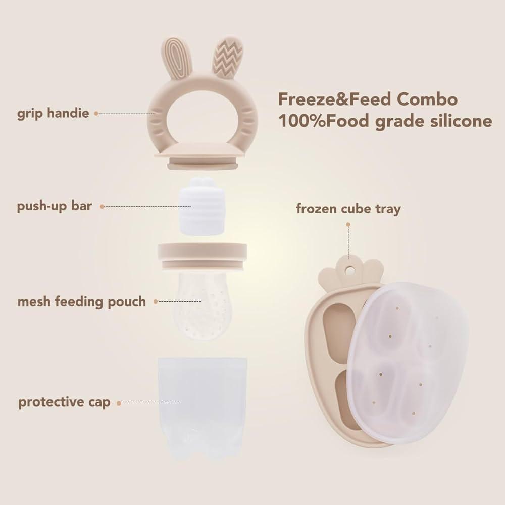 Fresh Food Feeder & Freezer Tray 4M+