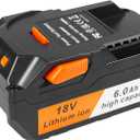 Fancy Buying 18V 6.0Ah Replacement Battery for RIDGID R840087 R840083 R840086 R840084 AC840086 AC840085 18V Drill Battery