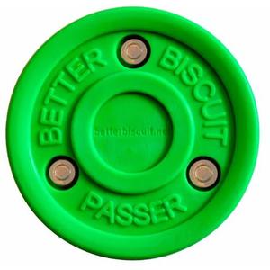 Better Biscuit Passer-4 Pack | Off-Ice Stickhandling & Passing Puck | The is Great for Street Hockey