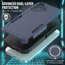for iPhone 17 Case Heavy Duty 2-Layer Military Grade Drop Protection