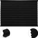 NOVINO RV Blinds Shades for Camper Window,RV Pleated Shades Camper Blinds for Travel Trailers Motorhome Motor Coach-26 W x 18" L