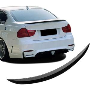 Rear Spoiler Wings for BMW E90 M3 Sedan 2008-2012 & E90 3 Series Sedan Trunk 2006-2011 M3 Trunk Spoiler Wing Trunk Tail Rear Trunk Lid,Glossy Black Style Performance - MP Style