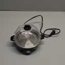 Dash Rapid Egg Cooker - Boiler, Poacher & Steamer - Includes Measuring & Recipe Guide - Dishwasher Safe - BPA Free - Holds 7 Eggs, Black