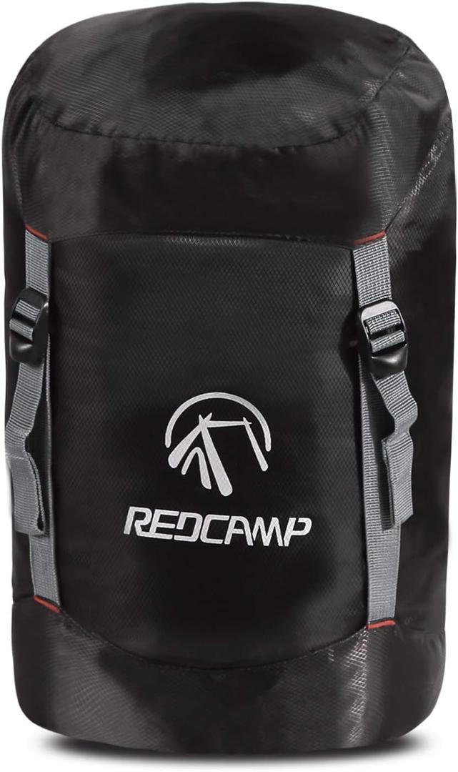 REDCAMP Sleeping Bag Navy Blue 190x84 cm /40x20 cm Compression Sack, Great for Backpacking and Camping