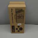 Squirrel Trap Heavy Duty Humane Live Animal Cage Trap (No Assembly Required) - 17" x 7" x 7" (Silver)