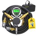 MIKKUPPA 4 Tire Inflation System - 4 Tire Inflation Deflation System, Tire Pressure Equalizer with Quick Coupler Adaptor Closed Flow Air Chuck for Car Trucks Off Road Vehicles Up to 155" Wheelbase