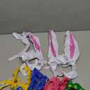 JOYIN Easter Inflatable Bunny Ears Ring Toss Game(2 Set 12 Rings), Inflatable Rabbit Toss Game, Indoor and Outdoor Game for Easter Party Supplies