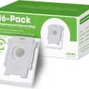 VBN 16 Pack Replacement Roomba Vacuum Bags, Compatible with iRobot Roomba i7, i7+, i3, i3+, i1+, i4, i4+, i6, i6+, i8, i8+, j7, j7+, s9, s9+ Plus, i & s & j Series Automatic Dirt Disposal Bags
