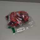 Assorted Ribbon Bow for Wreath, Large Red Velvet Bow, Clip-On Fall Decorative Ribbon Sash Bundle Wreath Making Supplies for Thanksgiving Christmas Holiday Front Door Decor Xmas Outdoor Decorations