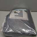 Magnetic Thermal Insulated Door Curtain, Fits Door Size 36" x 80", Center Opening, Durable Oxford Cloth&Thicken Polyester Fiber, Weighted Bottom,Temporary Door Thermal Curtains (Gray)