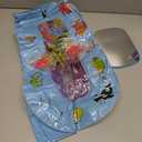 Inflatable Tummy Time Water Mat with Mirror  Portable Baby Play Mat for 012 Month Infants, Strengthen Muscles & Promote Sensory Development, Gift for Boys & Girls