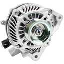 11176N New Alternator Compatible with 2006-2011 Honda Civic 1.8L L4, 80A 12V, 7-Groove Pulley, Replace# 11176, 31100RNAA01, 31100RNAA01RM, 31100RNAA012M2, AHGA67, A002TC1391, SB347