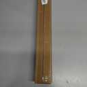 Warm Gold Curtain Rods for Windows 72 to 144 Inches Adjustable Length Heavy Duty 1" Diameter Brass Window Curtain Rod with Solid Metal Finials for Outdoor Farmhouse Bedroom Kitchen Living Room